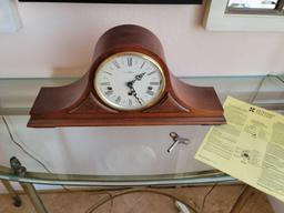Howard Miller Mantle clock W Key