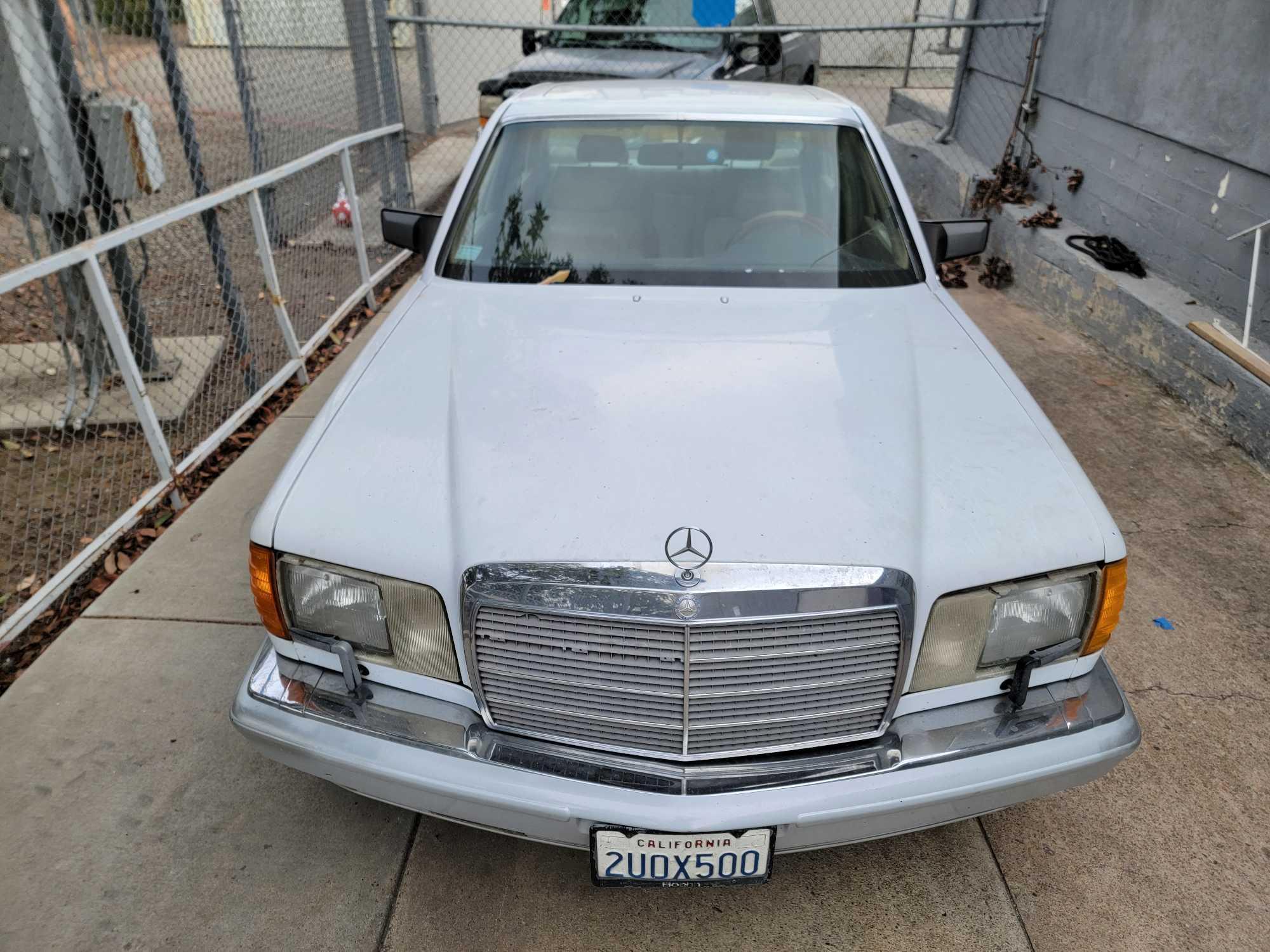 w126 1990 Mercedes Benz 300se - clean title - non running