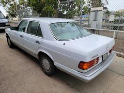 w126 1990 Mercedes Benz 300se - clean title - non running