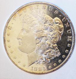 Morgan silver dollar 1883-O Gem BU DMPL Glassy Premium mirrors slabbed PQ Beauty