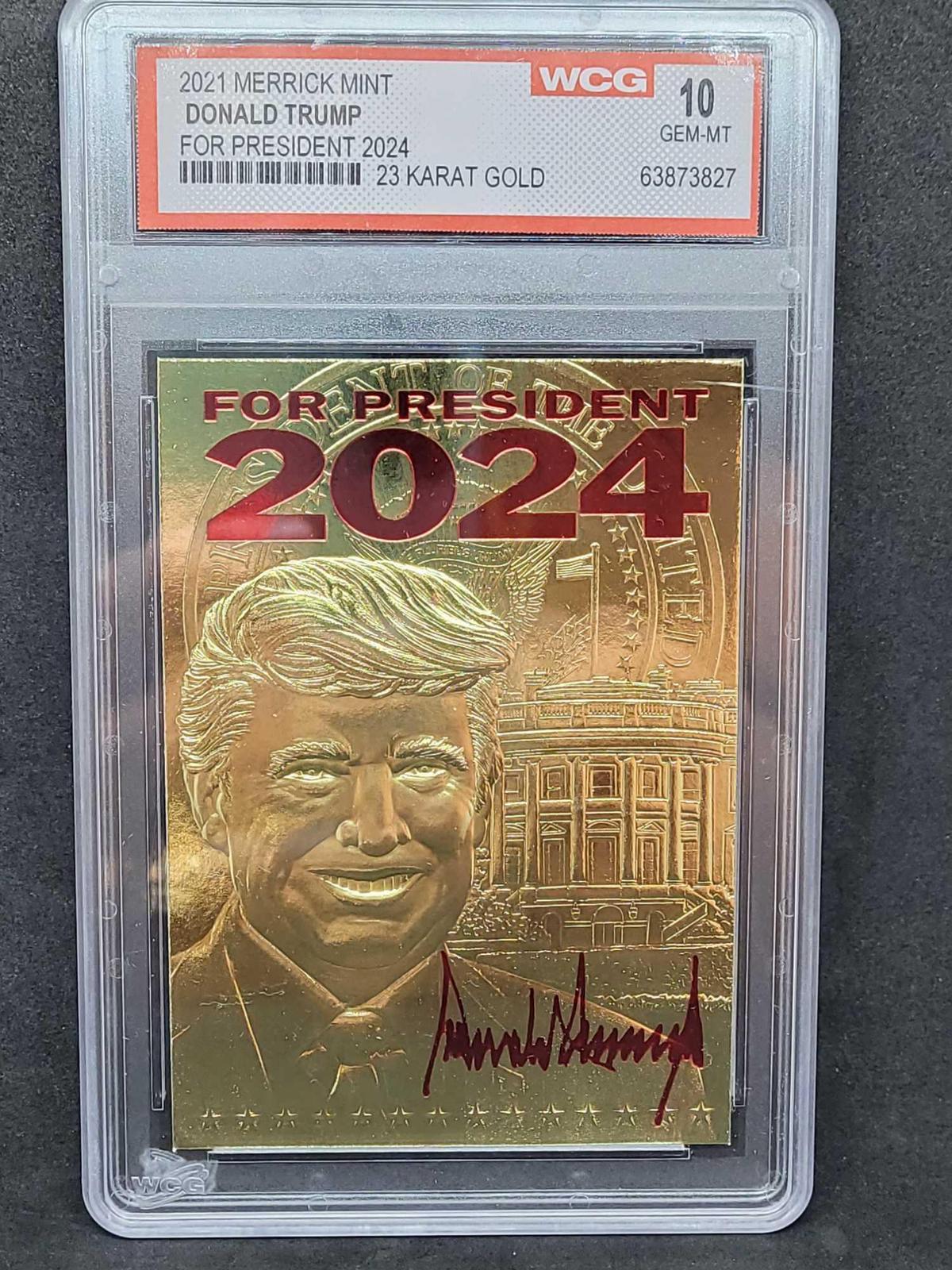 2021 Merrick Mint Donald Trump WCG 10