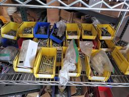 Cart Contents Full of Electrical Components, Hardware