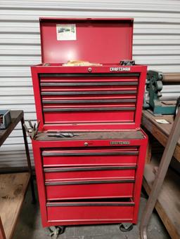 Craftsman 2pc Rolling Toolbox w/ Contents