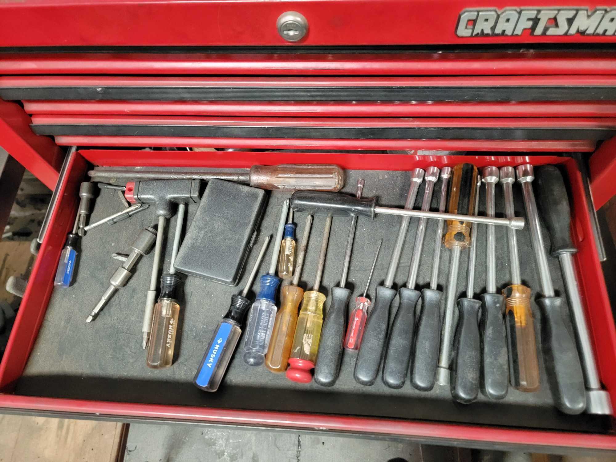 Craftsman 2pc Rolling Toolbox w/ Contents