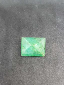 Green Emerald Huge sea green beauty 10.02ct nice earth mind gem