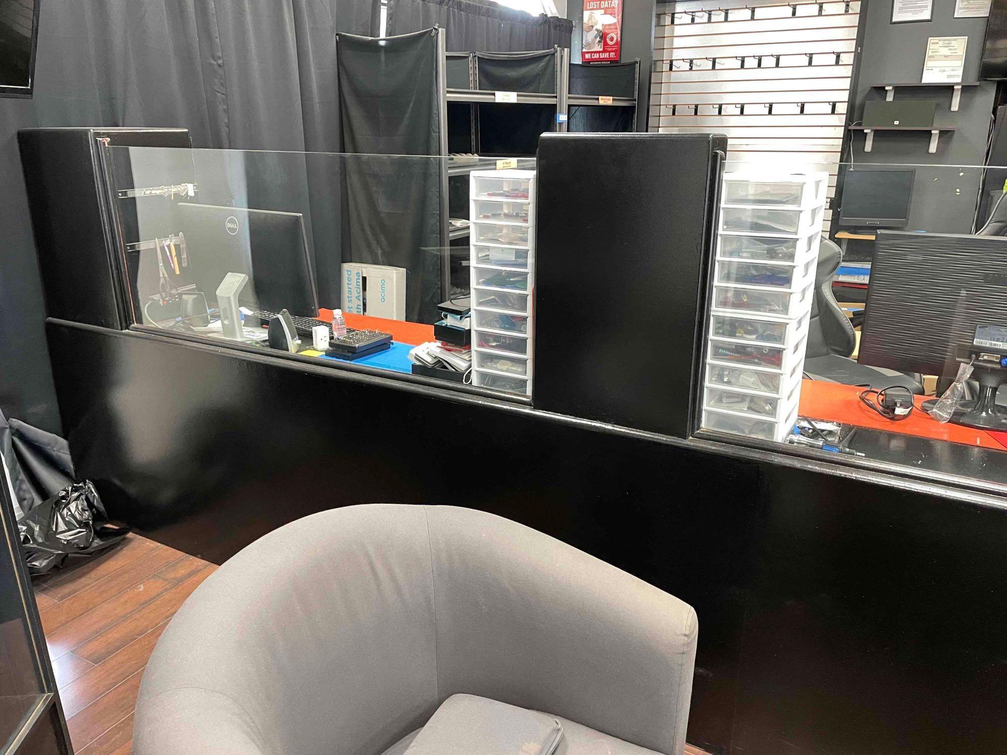 Full Sales Counter / Desk 20 ft