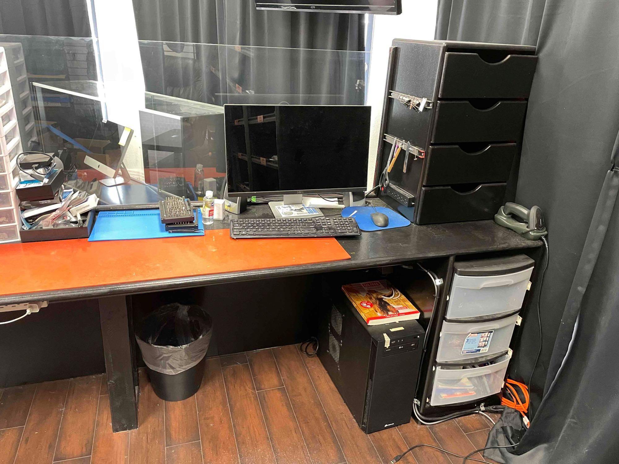 Full Sales Counter / Desk 20 ft