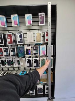 50 x 65in Retail Wall Display w/ 100+ iPhone Cases