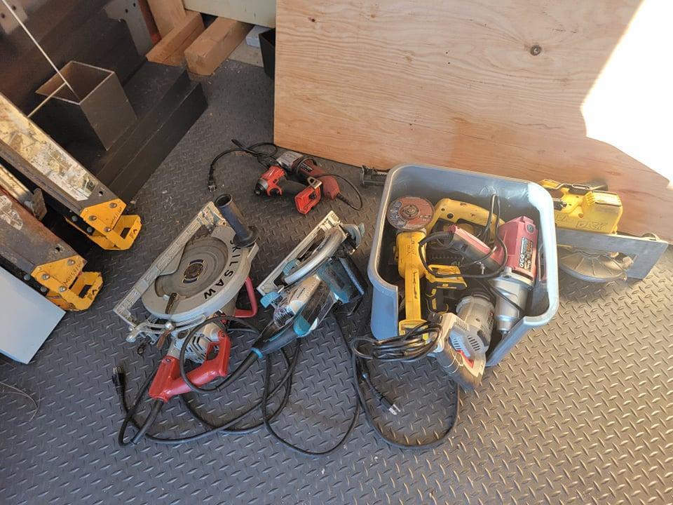 Garage Full of Tools - Retired Family Business