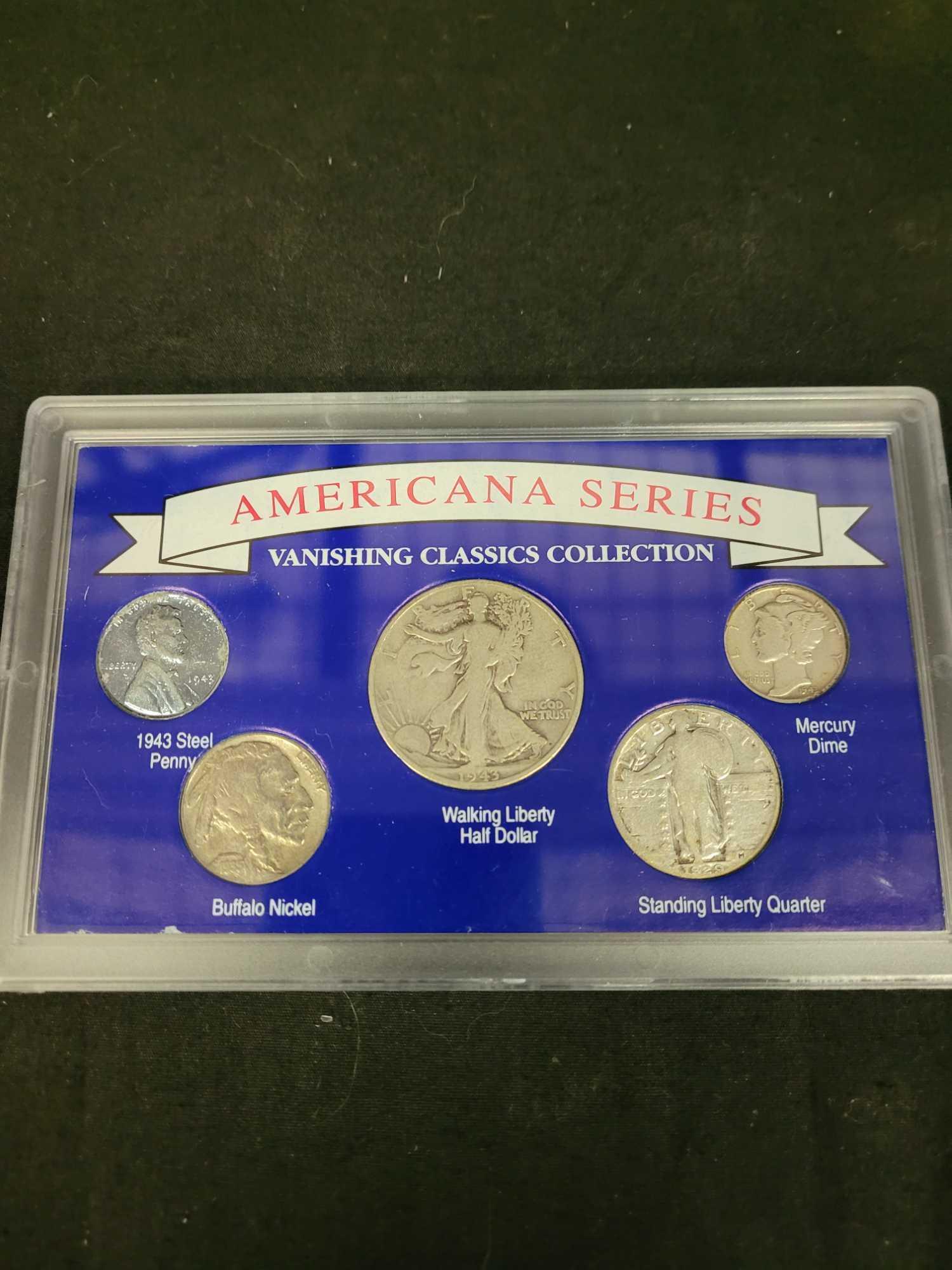 8 coin sets, Rare coins of the 20th Century series,