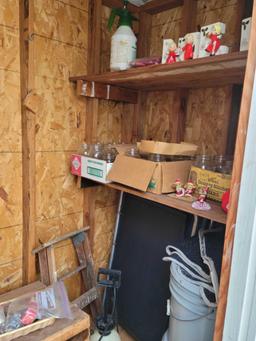 Shed Two and Patio contents