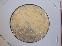 walking liberty silver half 1935 s rare date au to bu higher grade stunner