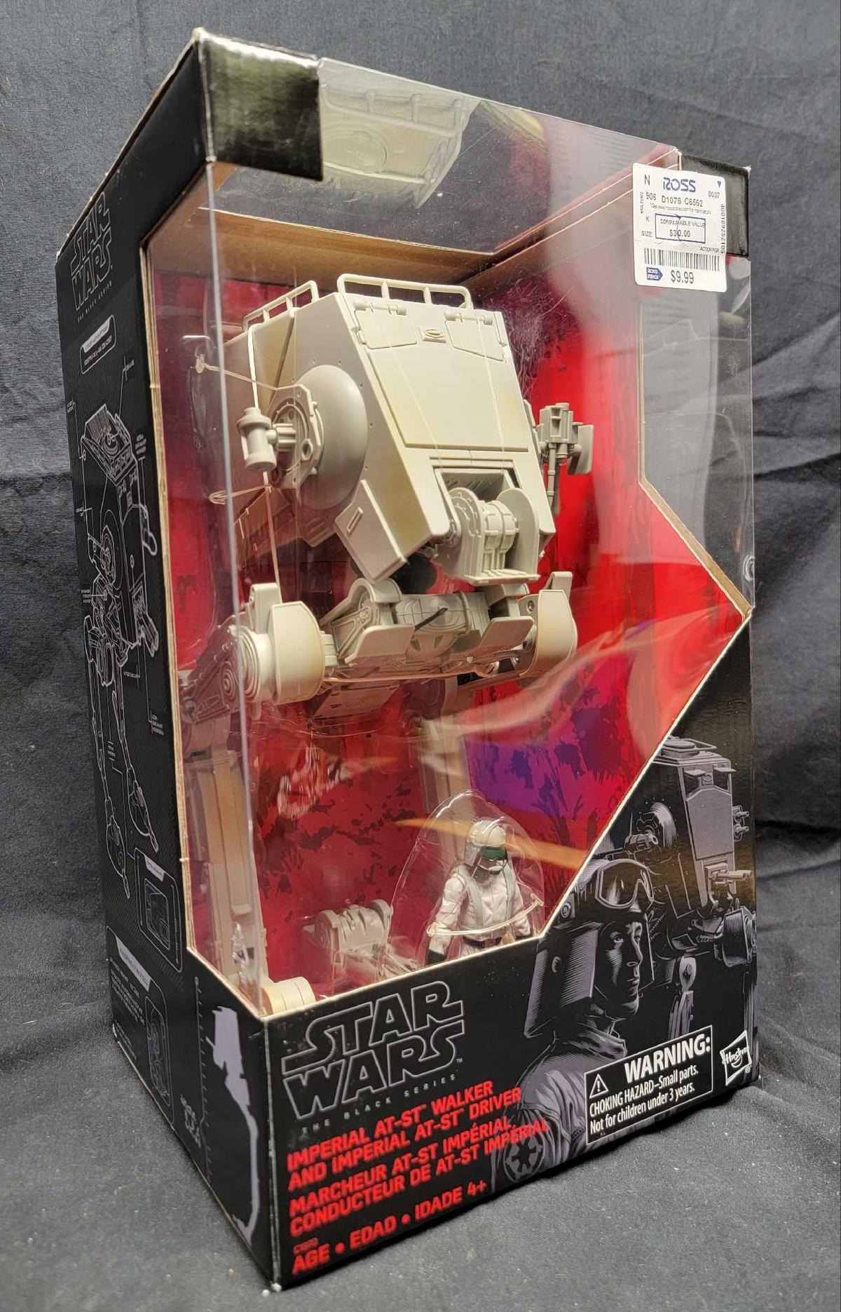 Imperial AT-ST Walker Star Wars Black Series.