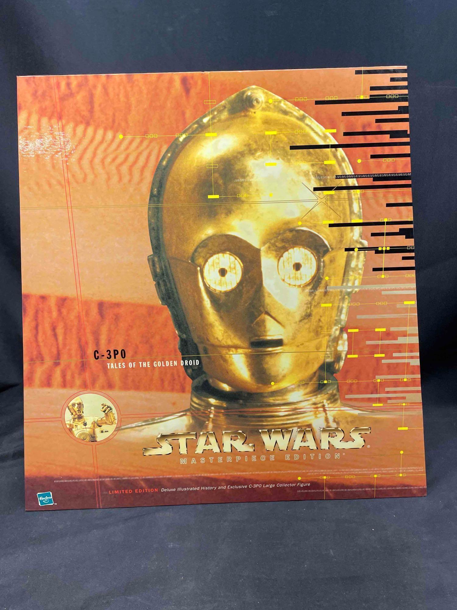 C-3P0 and Anakin Skywalker Masterpiece Edition Figure and Book 2000