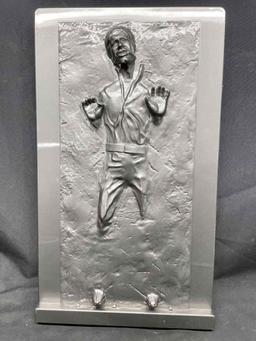 Han Solo in Carbonite Light Up Wall Plaque