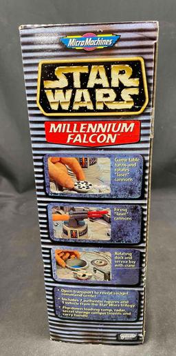 Star Wars Micro Machines Millennium Falcon Figure Toy Set Galoob No. 65878 NEW