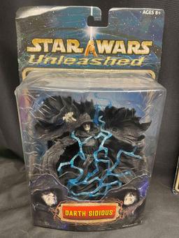 Star Wars Unleashed Action Figures / Statues. 2002-2005 Hasbro
