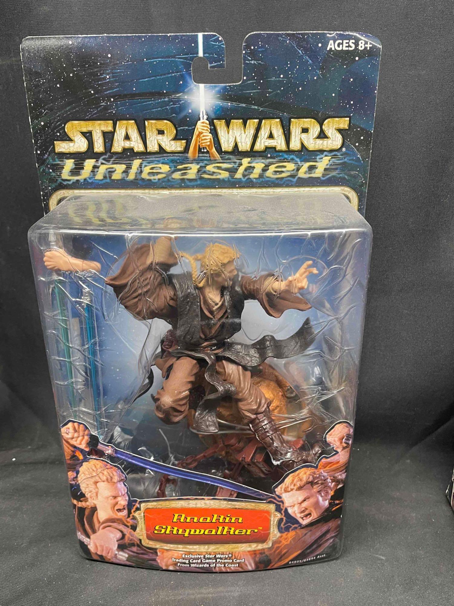 Star Wars Unleashed Action Figures / Statues. 2002-2005 Hasbro