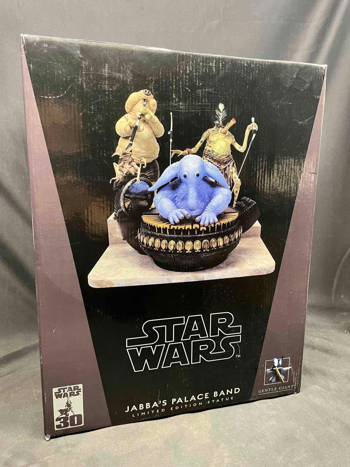 Gentle Giant Star Wars Jabba's Palace Band Statue Sy Snootles Max Rebo Band No 88 of 2500 COMPLETE