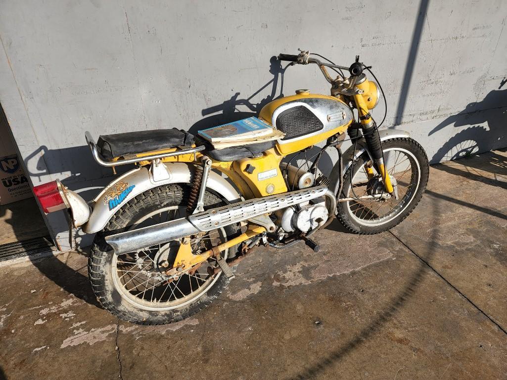 1967 yamaha 100cc trailmaster project bike non running