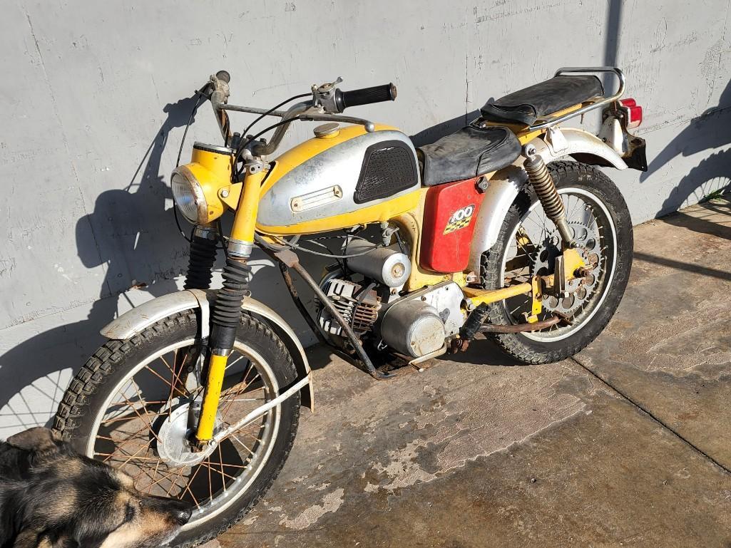 1967 yamaha 100cc trailmaster project bike non running