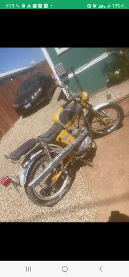 1967 yamaha 100cc trailmaster project bike non running