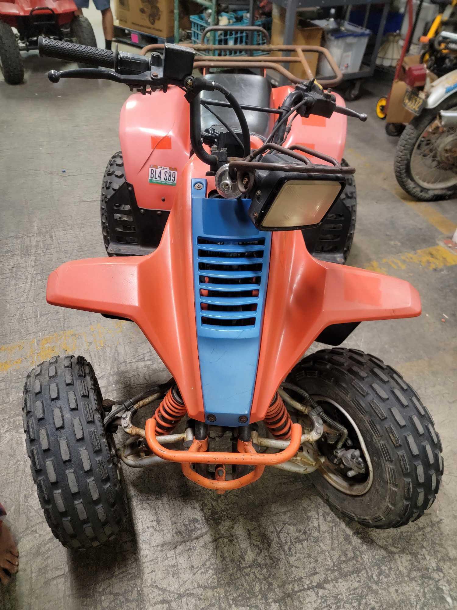 92 Suzuki 250cc QuadRunner Four Wheeler