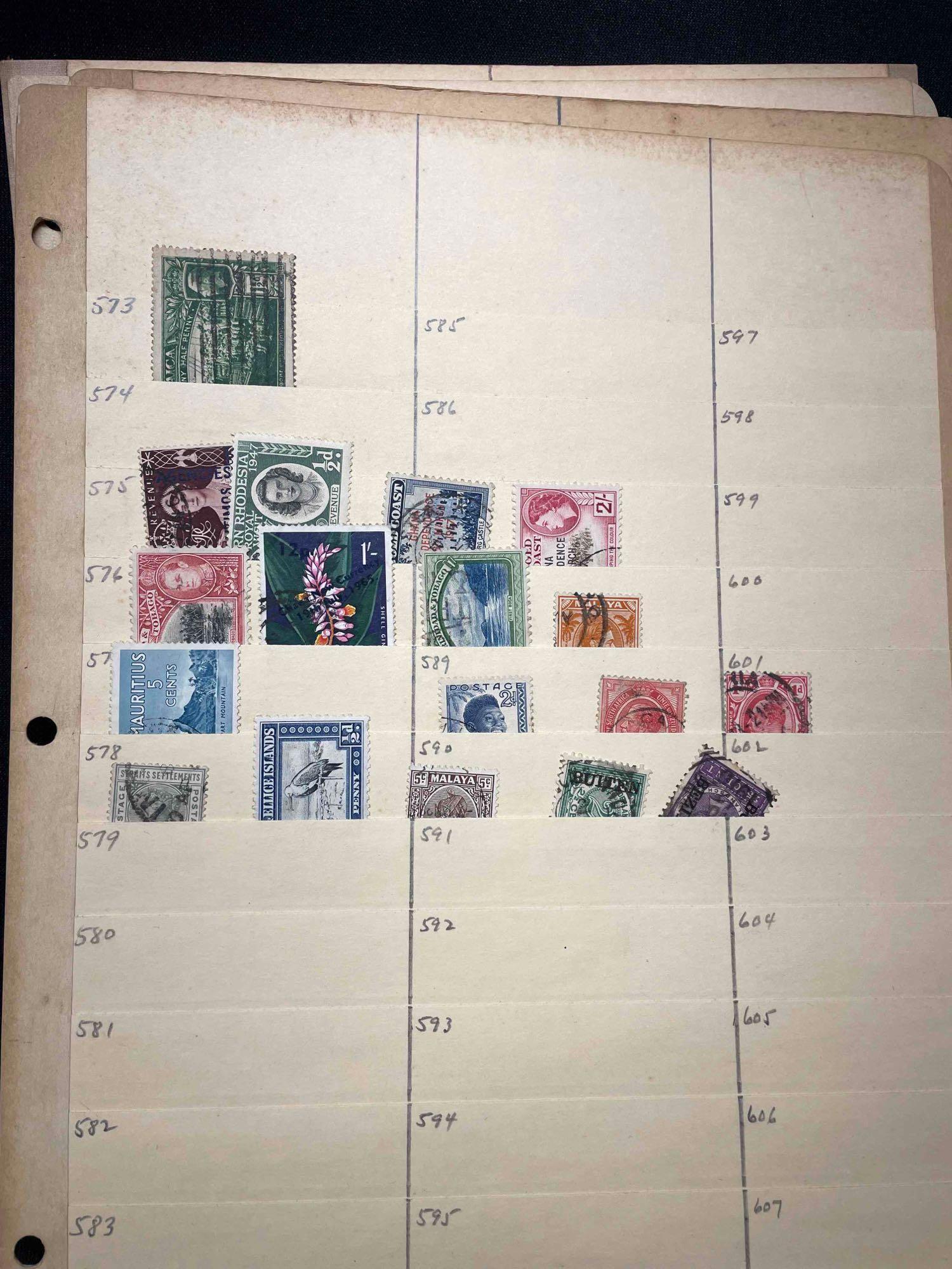 Lot of Mixed Collectors Stamps. Bulgaria, Albania, Ukrainian, more