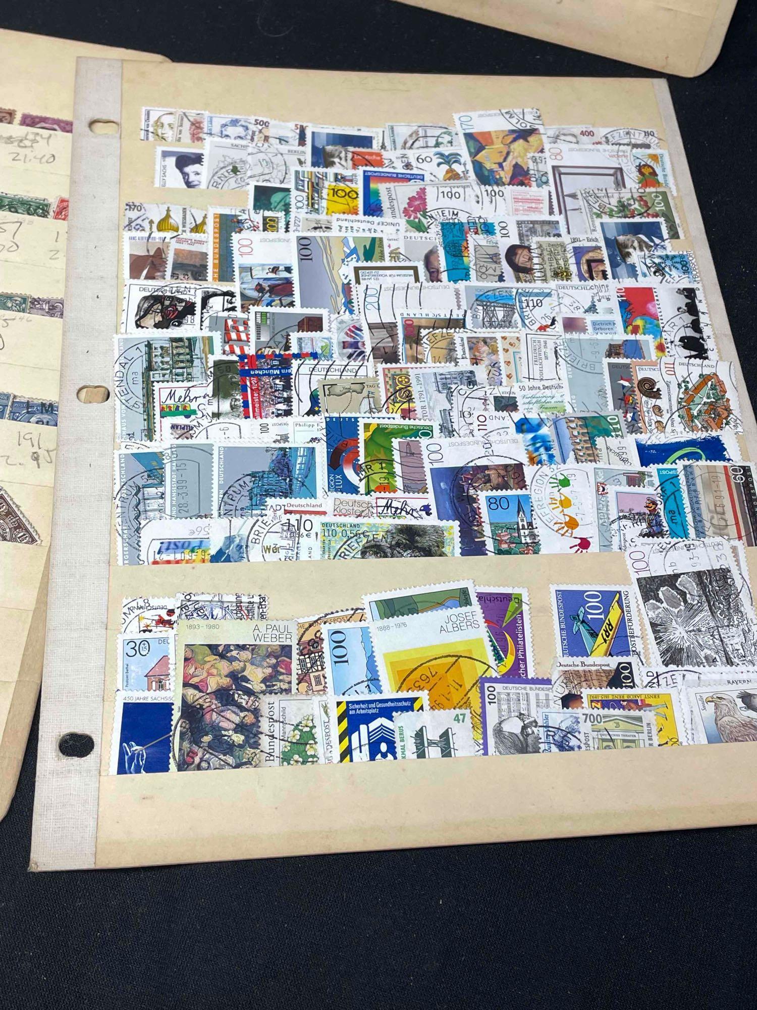 Lot of Mixed Collectors Stamps. Bulgaria, Albania, Ukrainian, more