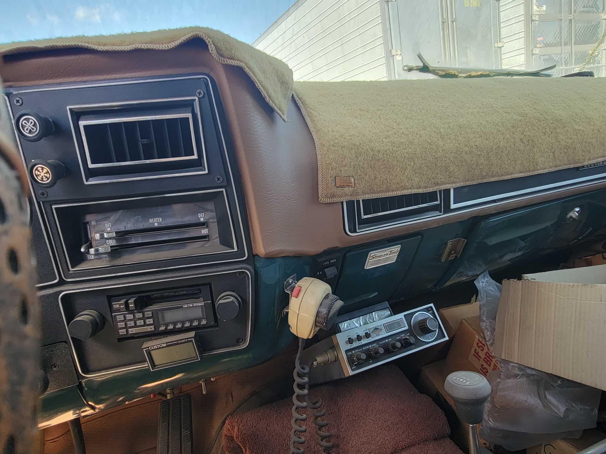 1979 Chevy Scottsdale c20 Pickup Truck with camper shell non running for parts w/ title