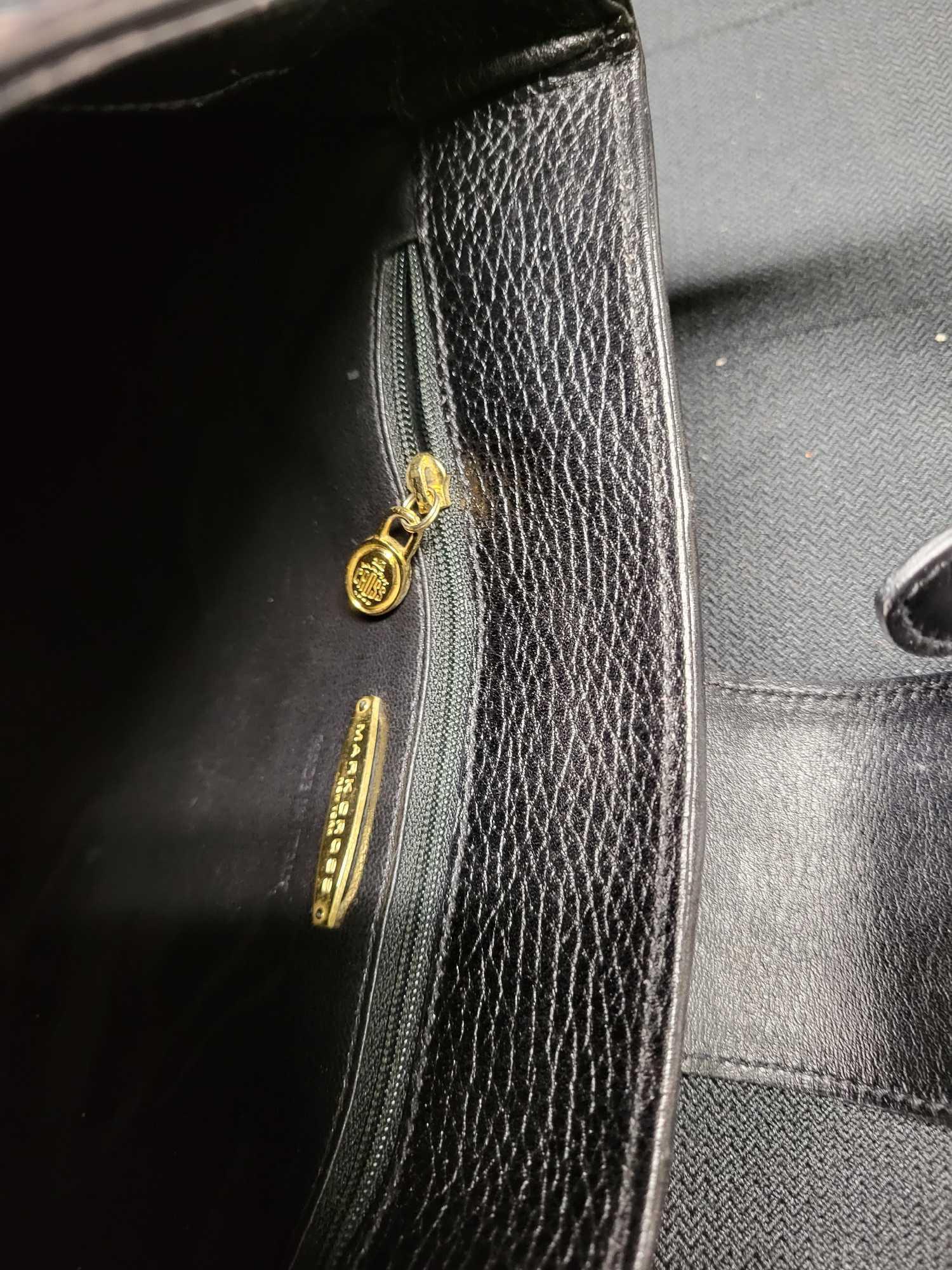 Mark Cross purses One is soft leather zipper bag. Classic Black bag.