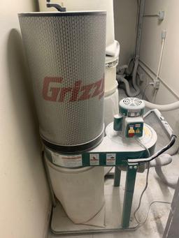 Grizzly Industrial 1 HP Dust Collector with Canister Model G0583Z