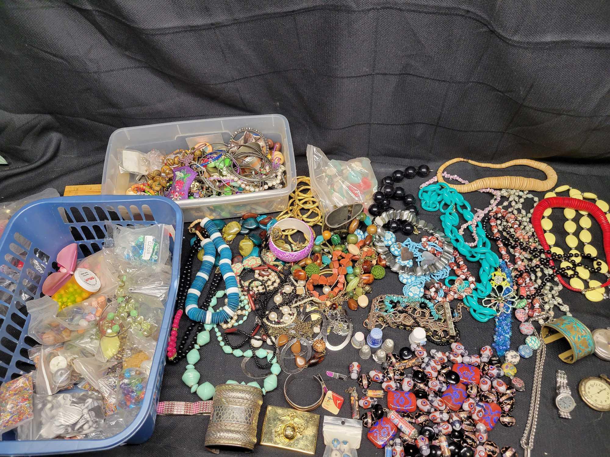 Beads costume Jewelry pocket watches