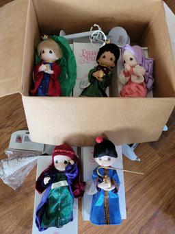 Precious moments Nativity dolls