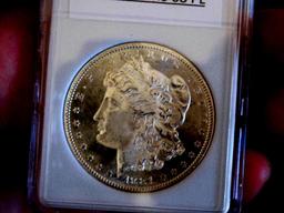 Morgan silver dollar 1881 s gem bu pl high grade glassy monster ms++++++ frm obw roll