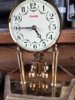 Kundo 3 clocks windup units x1 has no face Kieninger Obgergfell Germany