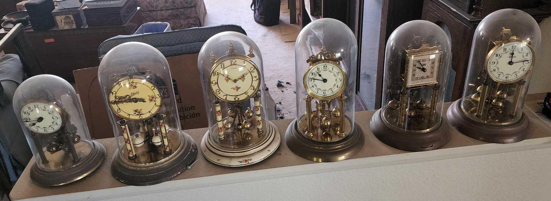 6 units anniversary clocks schatz kundo