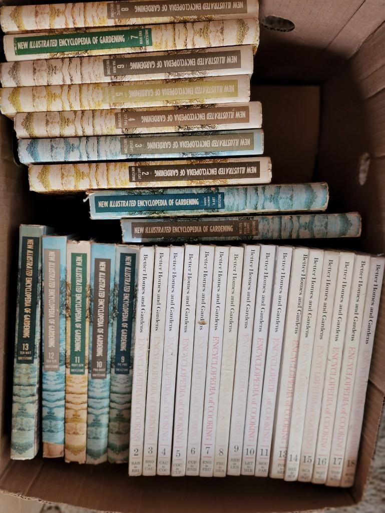 vintage books 5 boxes various titles