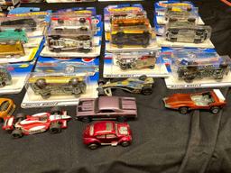 Large Collection of Hot Wheels, Johnny Lightning, Matchbox Cars, Many New in Box 48 total cars