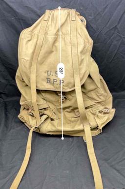 1942 Squad Backpack United States Military