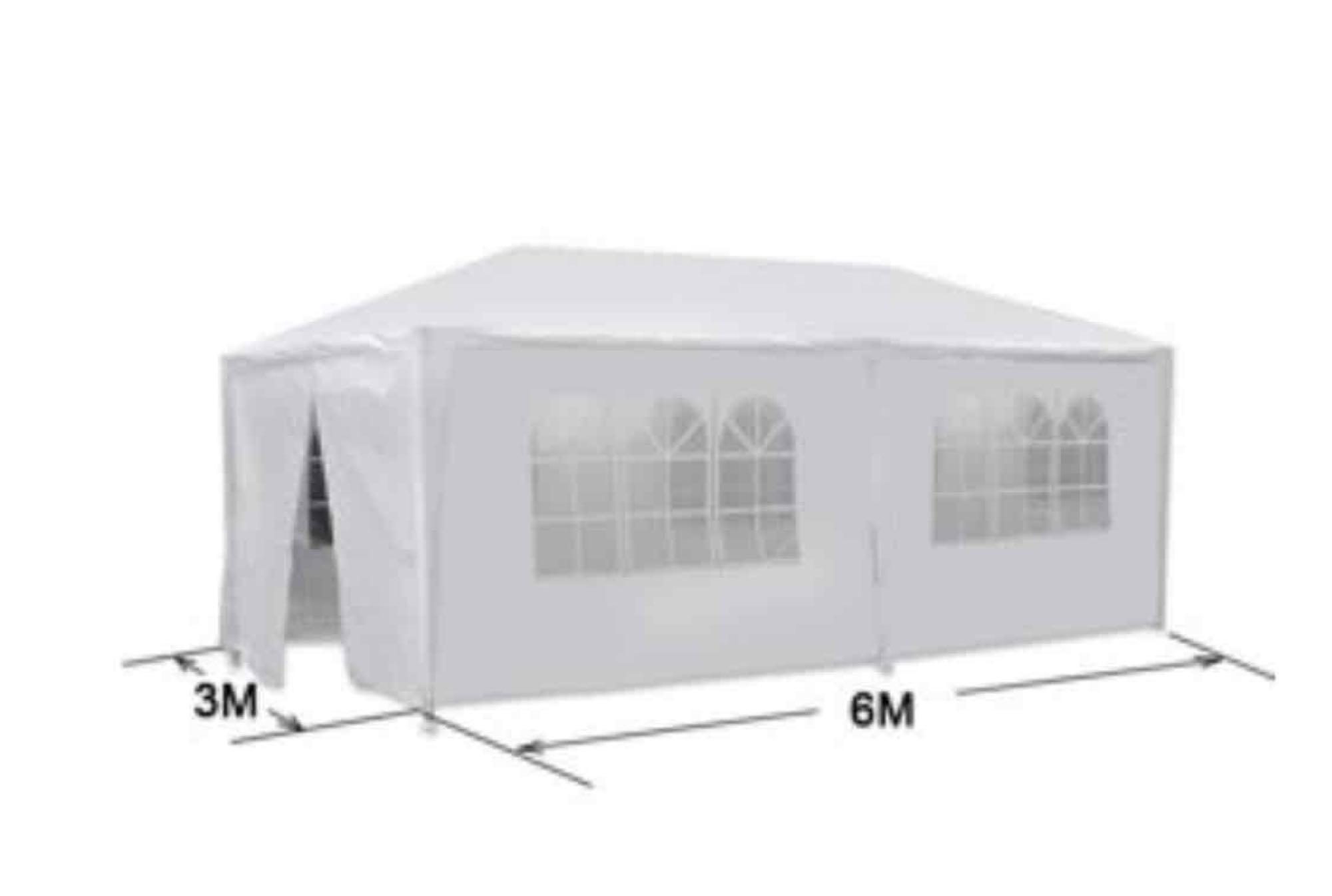 Zeny 10'x20' Outdoor Canopy Party Wedding Tent White