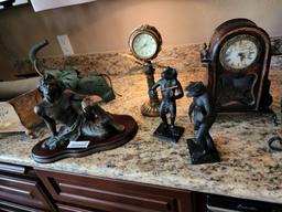 Decor Statues Fruit Clocks etc