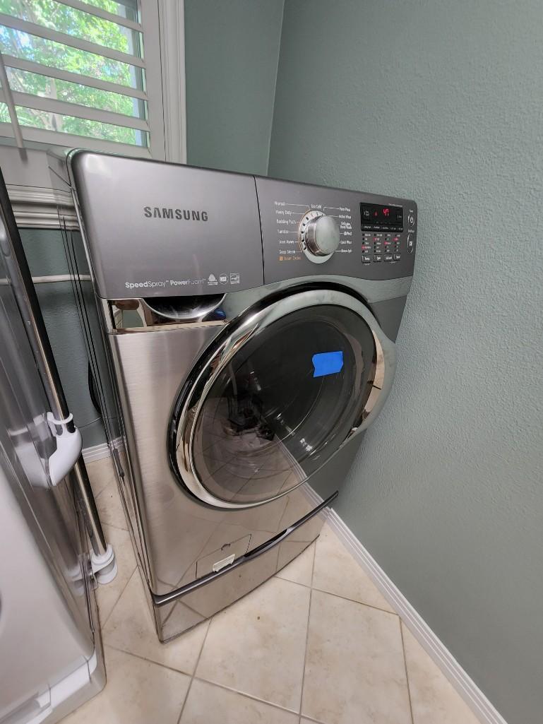 Samsung Washing machine working