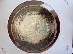 Morgan Silver Dollar 1896 Gem BU Target Monster Rainbow Looks Proof Rare Find $$$$