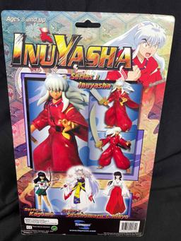 InuYasha Action Figure Chase Mouth Open Varient Rare Toynami MOC