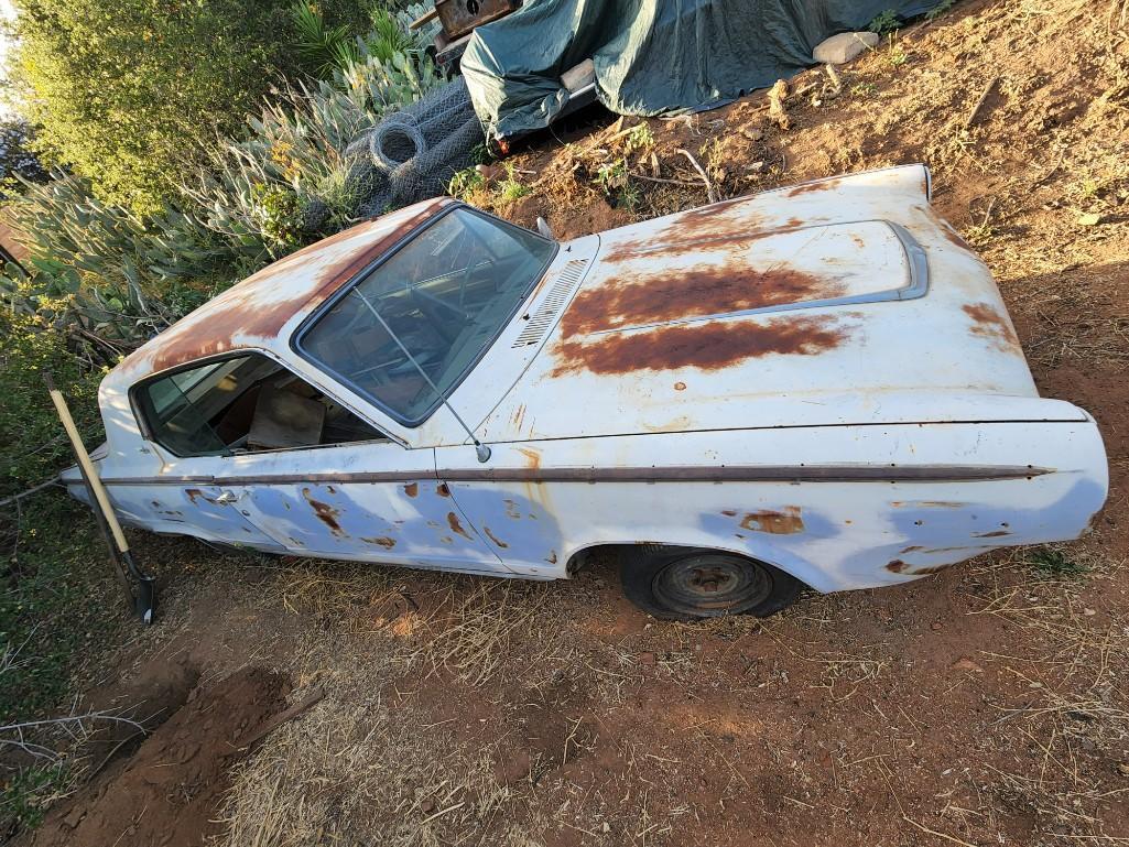 1964 Dodge Dart Gt Straight Body four flat tires non running for parts project car no paperwork.