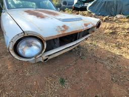 1964 Dodge Dart Gt Straight Body four flat tires non running for parts project car no paperwork.