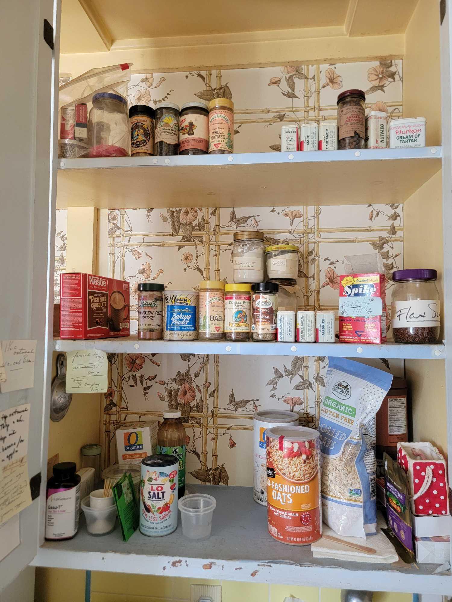 Kitchen Lot - Vissani Fridge, Cupboard and Pantry Contents