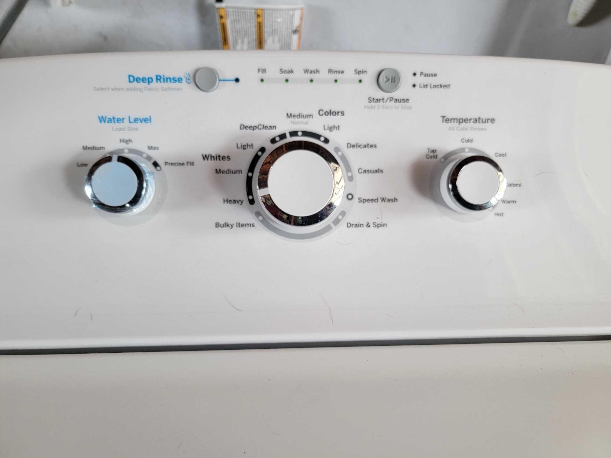 GE Washer 120v Model GTW335ASN1WW