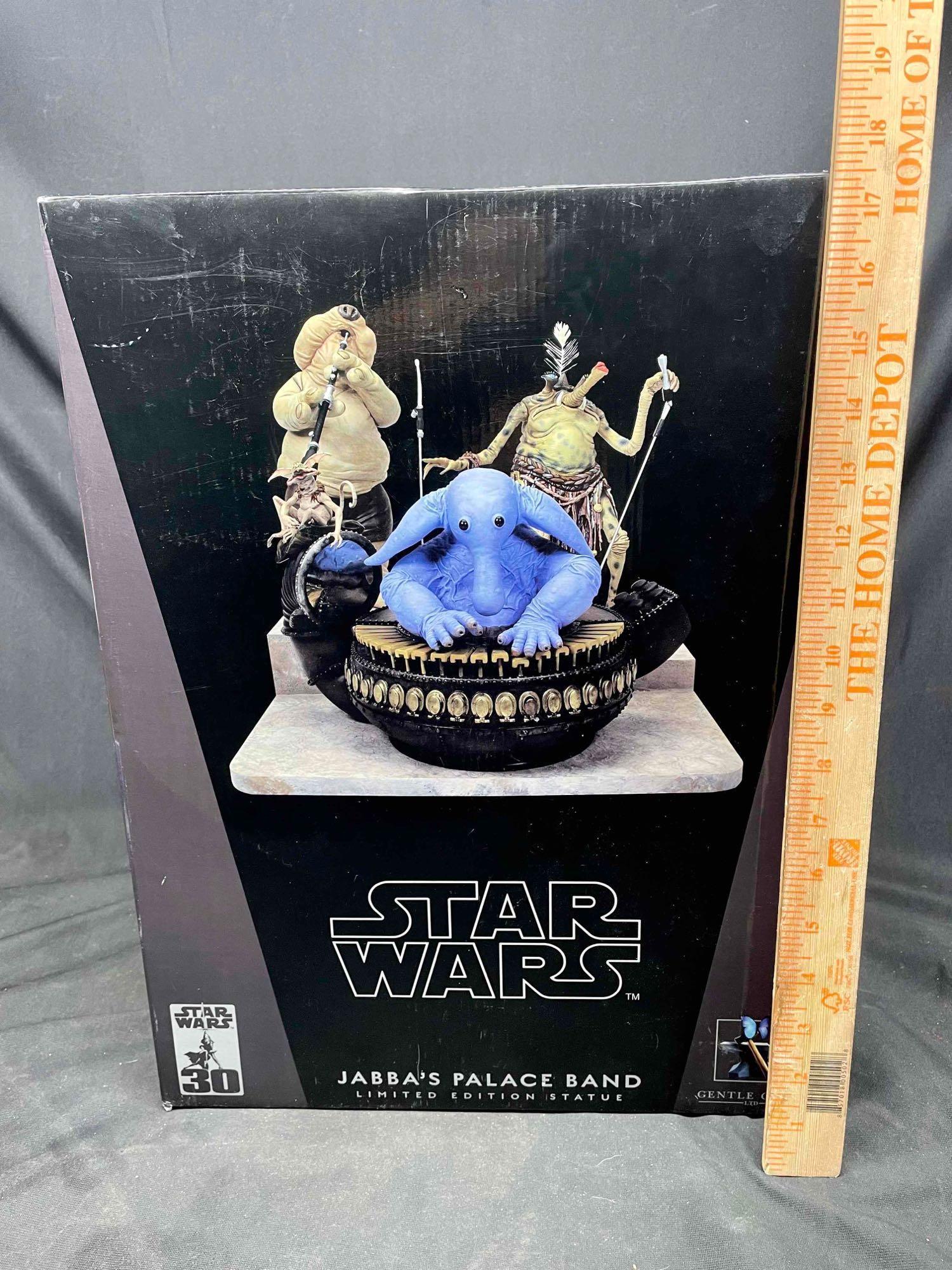 Gentle Giant Star Wars Jabba's Palace Band Statue Sy Snootles Max Rebo Band No 88 of 2500